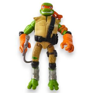 TMNT Michelangelo Sub Sewer Action Figure 2008, 6" Playmates Ninja Turtles